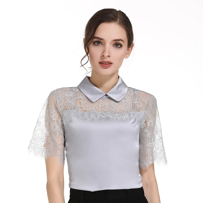 Женские топы и блузки blusas mujer de moda 2019 женские рубашки harajuku кружевные шифоновые без