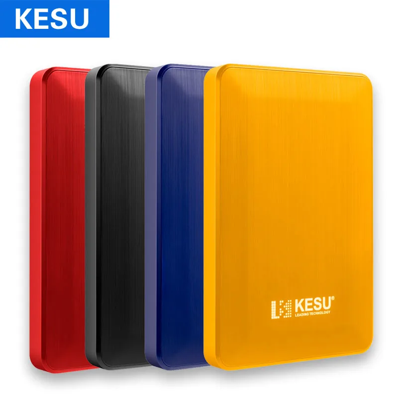 Кесу внешний жесткий диск USB3.0 HDD 120G 160G 320G 500G 1 ТБ 2 ТБ HDD хранения беспроводного доступа в Интернет для ПК и Mac, планшеты, Xbox, PS4, ТВ коробка 4 цвета