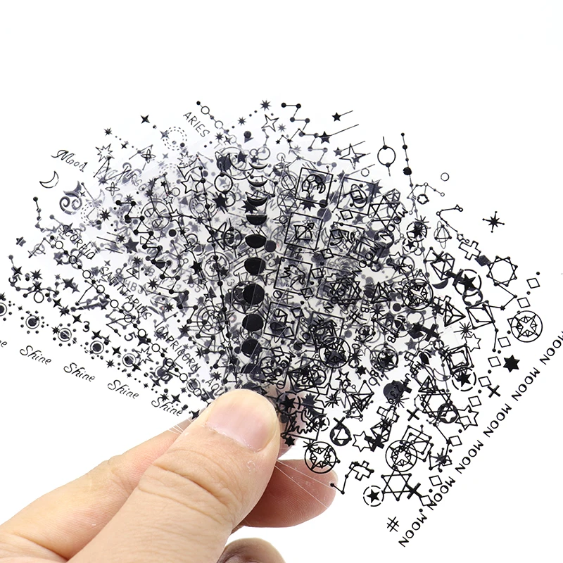 12 шт. золотые наклейки для ногтей|Стикеры и наклейки| |