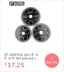 DT-DIATOOL 1 шт. диаметр 10 дюймов/250 мм алмазный режущий диск X сетка турбо сухая влажная пила лезвие режущее колесо для фарфор мрамор