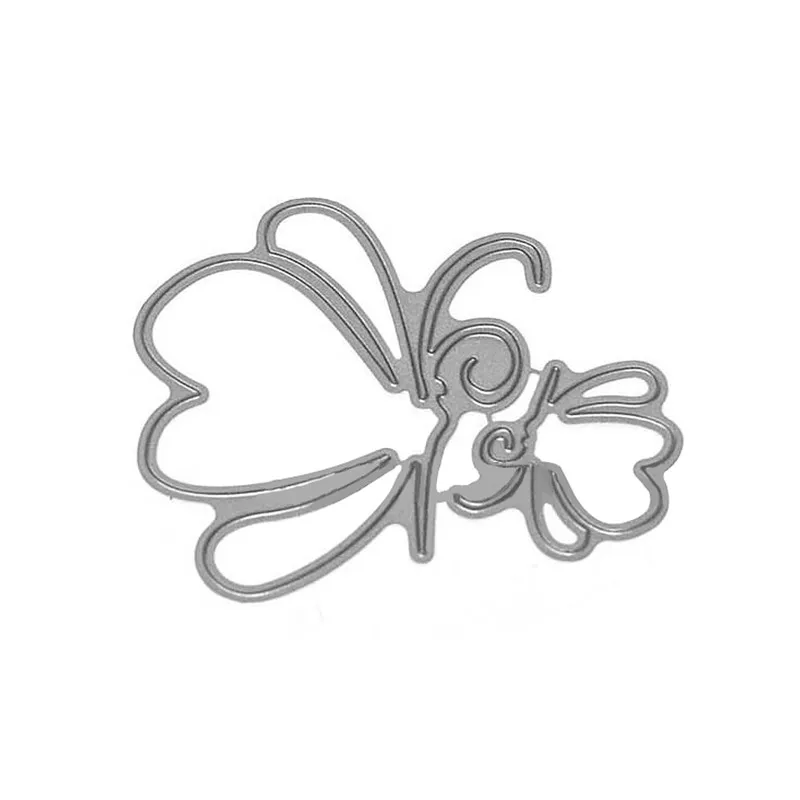 cutting dies GJCrafts формы бабочки металлические режущие штампы новые для изготовления открыток Скрапбукинг DIY тиснение вырубки бумажный трафарет ремесленные штампы - Цвет: cutting dies
