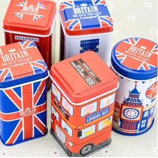 18 шт./лот! Новая модель Лондонский стиль storganizer коробки жестяная коробка