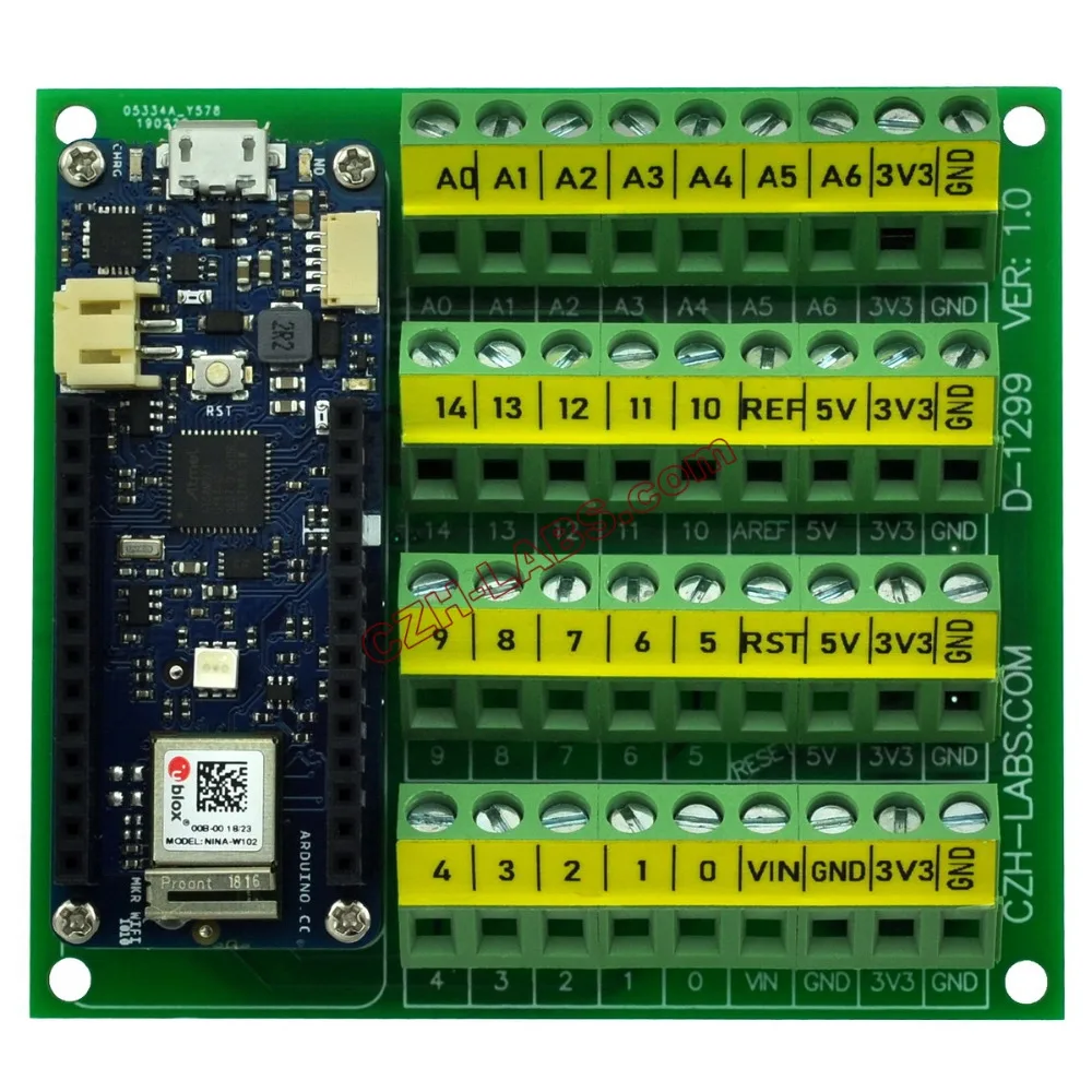 CZH-LABS Клеммная колодка коммутационный модуль доска для мкр. | Обустройство дома