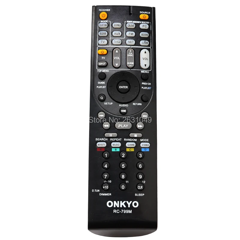 Подходит для onkyo RC 799M AV HT R391 R558 R590 R591 S5500 834M 738M 812M с дистанционным управлением|remote