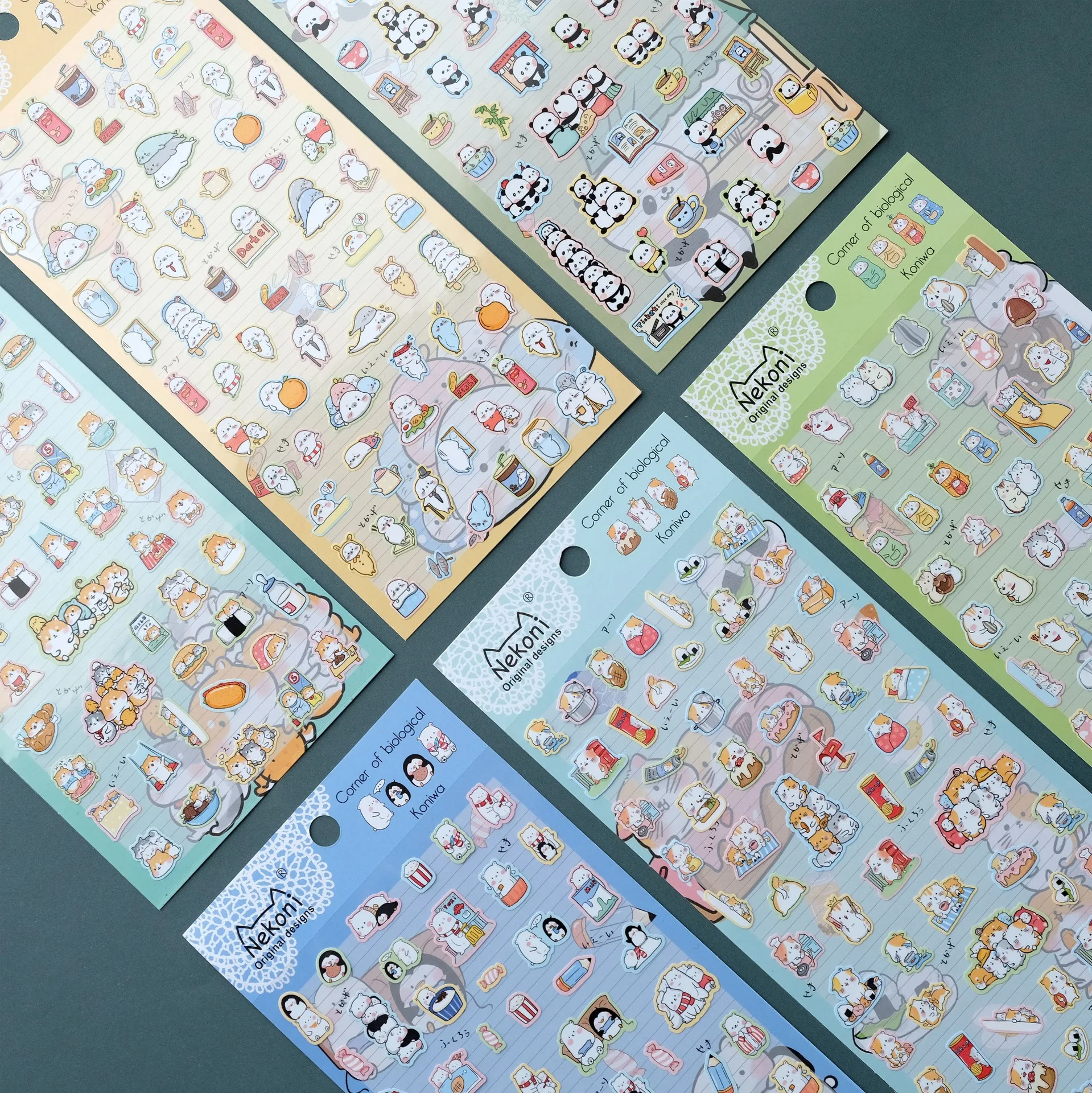 Симпатичные Lutra выдры Шиба ину Cat Bullet Journal декоративные наклейки Скрапбукинг ярлыком дневник канцелярские альбом наклеек
