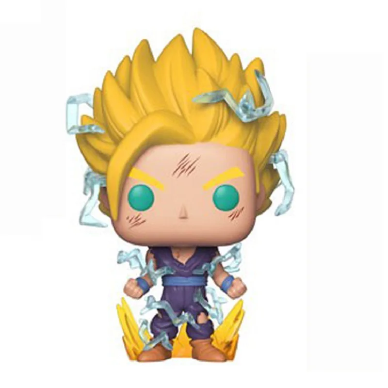 POP Vinyl Dolls Dragon Ball Z Super Saiyan Son of Goku Sun Gohan PVC Action Model Toys Figure Collectible Gift Free Shipping