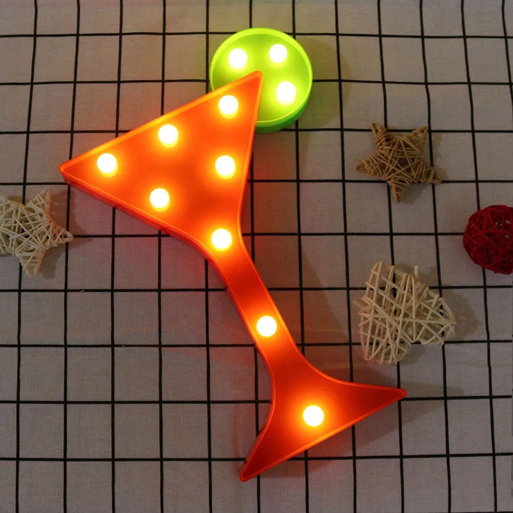 Ночник чашка 3D настенные светильники светодиодный ночник для детской комнаты