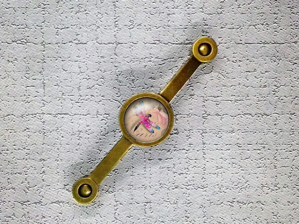 Стрекоза комод ручки в винтажном стиле DIY медные Серебристые бронзовые