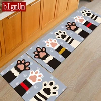 Thick Cartoon Carpets For Living Room 3D Fish/Cat Paw/Animal Print Chenille Memory Rugs Super Soft Non-slip Absorbent Kids Room