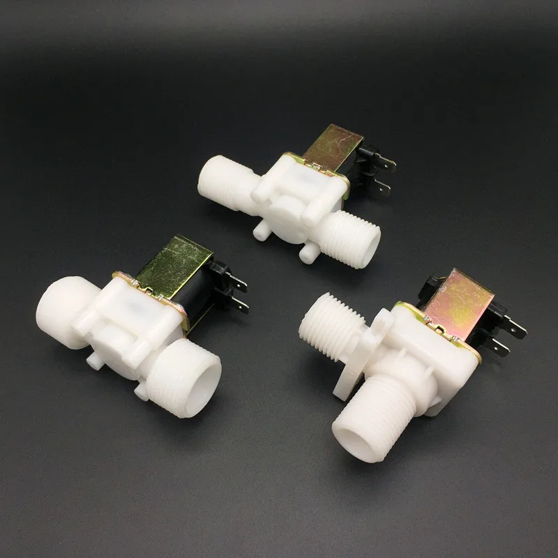 Нормально закрытый Соленоидный клапан DC12V AC220V Электрический 1/2 &quot3/4&quot впускной