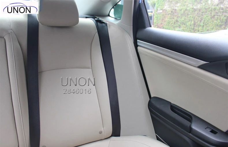 Рядом с заднего сиденья postion кожаный чехол для Honda Civic 10th стайлинга автомобилей