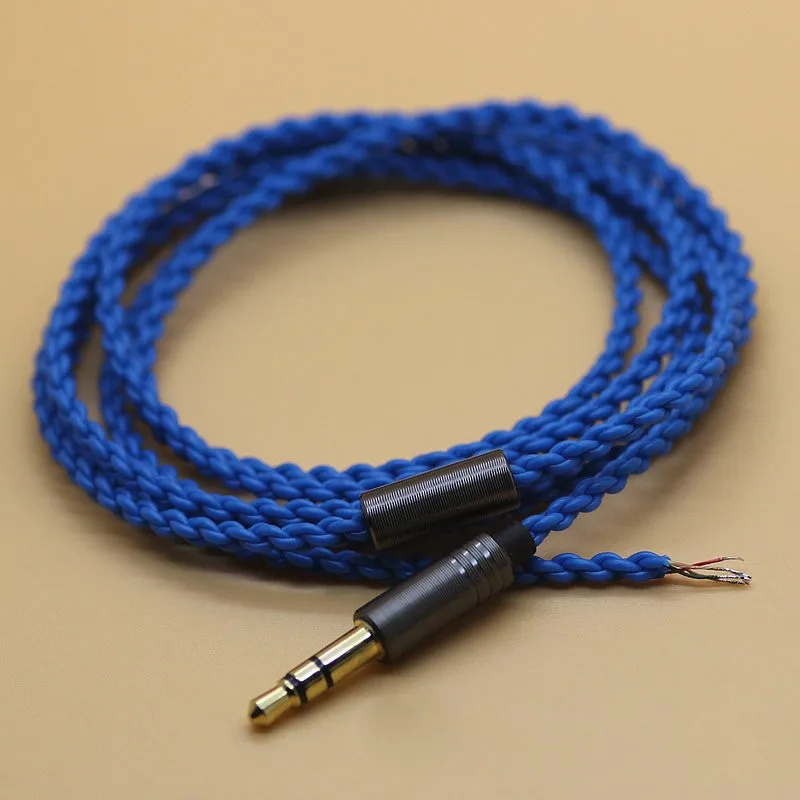 10 шт. DIY ie800 кабель для наушников один кристалл медные провода, 14 ядро X4 высококачественный кабель для наушников ремонт