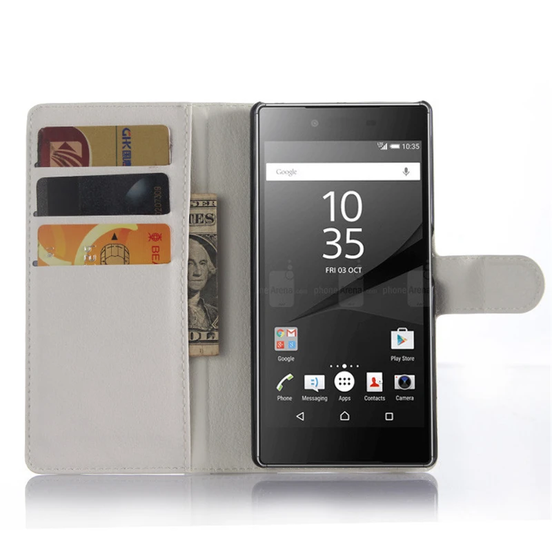 Чехол Кошелек baisxst из искусственной кожи для Sony Xperia Z1 Z2 Z3 Z4 Z5 T3 M4 Aqua M5 E4 E4G C3 C4 C5