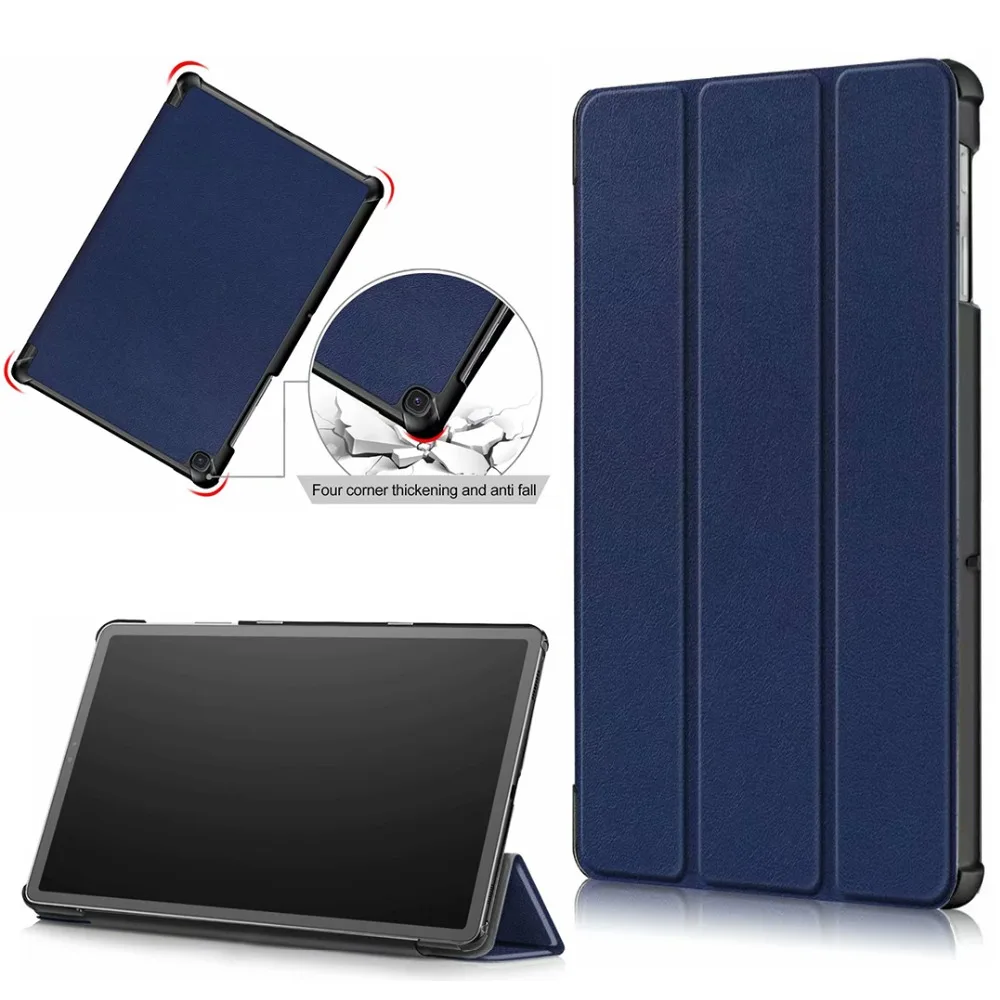 Для samsung Galaxy Tab A 10 1 дюймов (2019) Чехол футляр на магните для SM T510 T515 Funda Capa +
