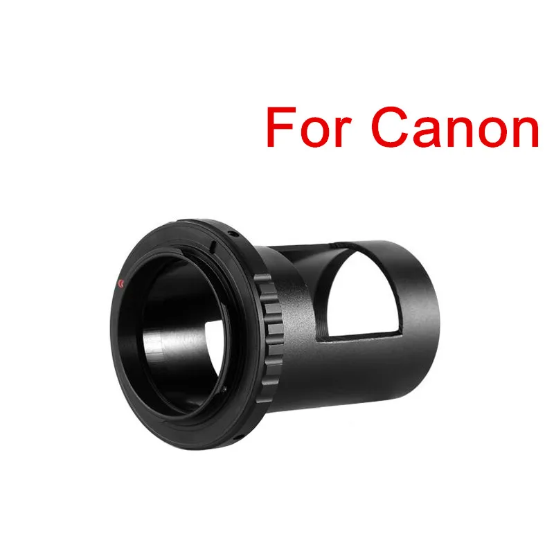 For Canon Зрительная труба крепление рукав сплав T2 адаптер+ M42 бренд SLR/DSLR камера адаптер кольцо для зрительной области фотографии - Цвет: For Canon