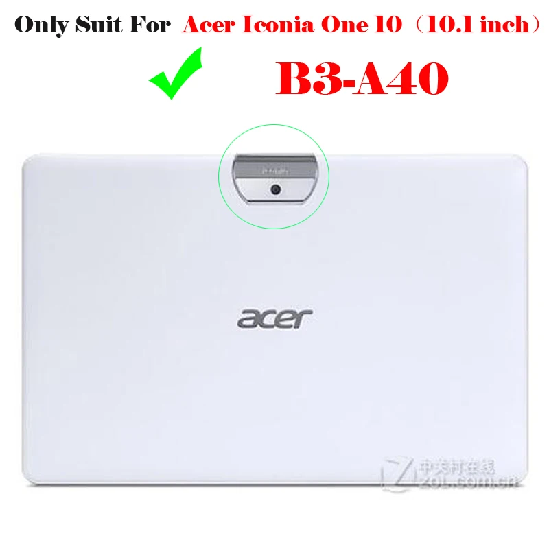Чехол для acer Iconia One 10 (B3 A40) чехол B3 A40 дюймов планшета чехлы кожаный с откидной