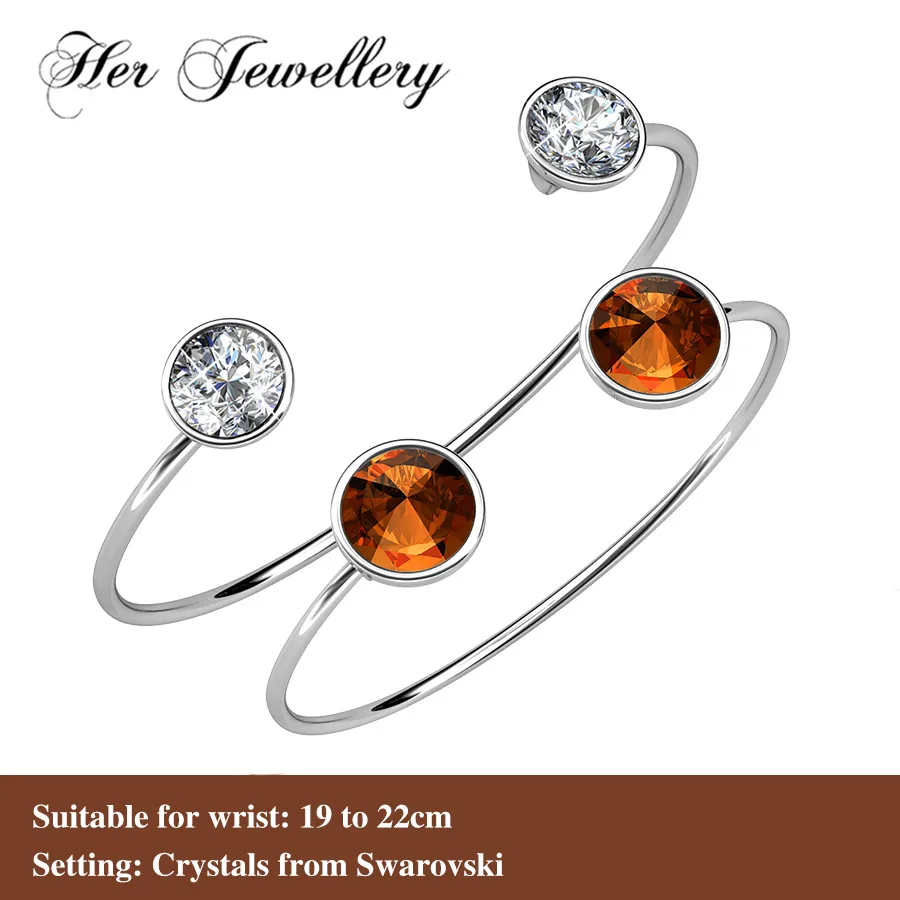 Ее ювелирные изделия браслеты для пар браслет женский металлический шарм и