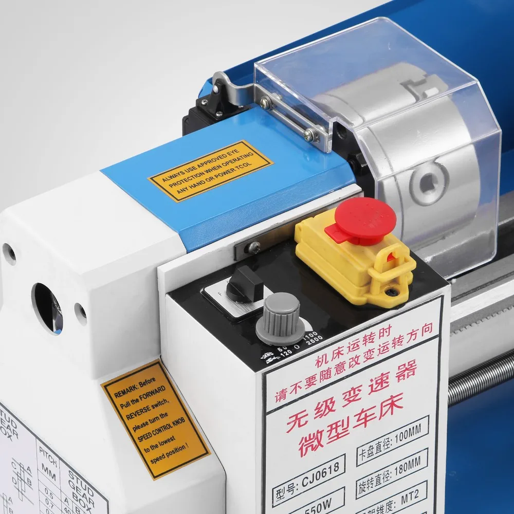 Металлический токарный станок мини с переменной скоростью|lathe metal|lathe minilathe mini tools |