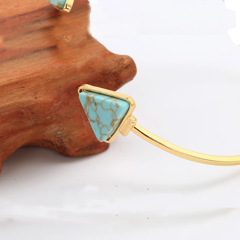 Новые зеленые белые браслеты золотого цвета на запястье женские ювелирные