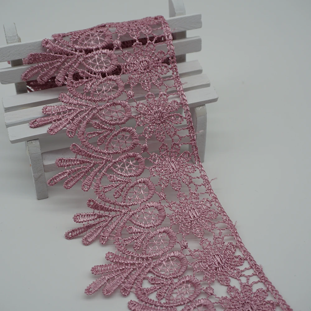 Кружевное украшение лентами для костюма 2 ярда 8 см отделка платья аппликация