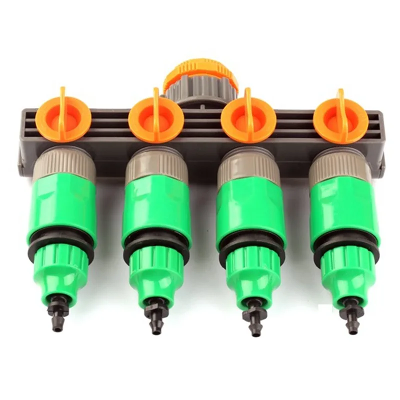 Сплиттер для крана из АБС пластика 4 способа шланга 8/11 или 4/7 мм|tap fittings|water tap