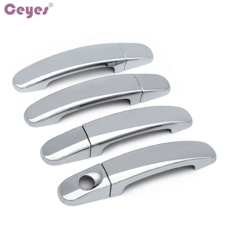 Купи Ceyes Car Styling Auto Door Handle Covers Case For Ford Focus 3 2 Hatchback T6 T7 Mk2 Ranger Trim Accessories Car-Styling 8pcs за 528 рублей в магазине AliExpress