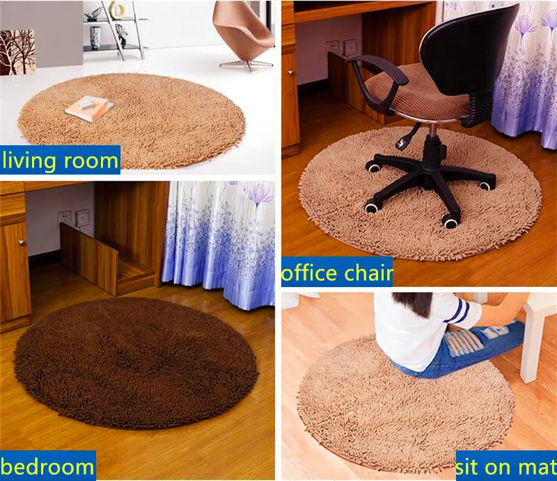 Горячая распродажа! Круговой водопоглощающий напольный ковер нескользящий