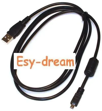 Камера USB кабель для передачи данных кабель для Nikon Coolpix S2600 S2500 S3000 S3200 S4300 S6100 M50 WPI X70 E20 K10D K20D I-USB7 UC-E6 CB-USB7