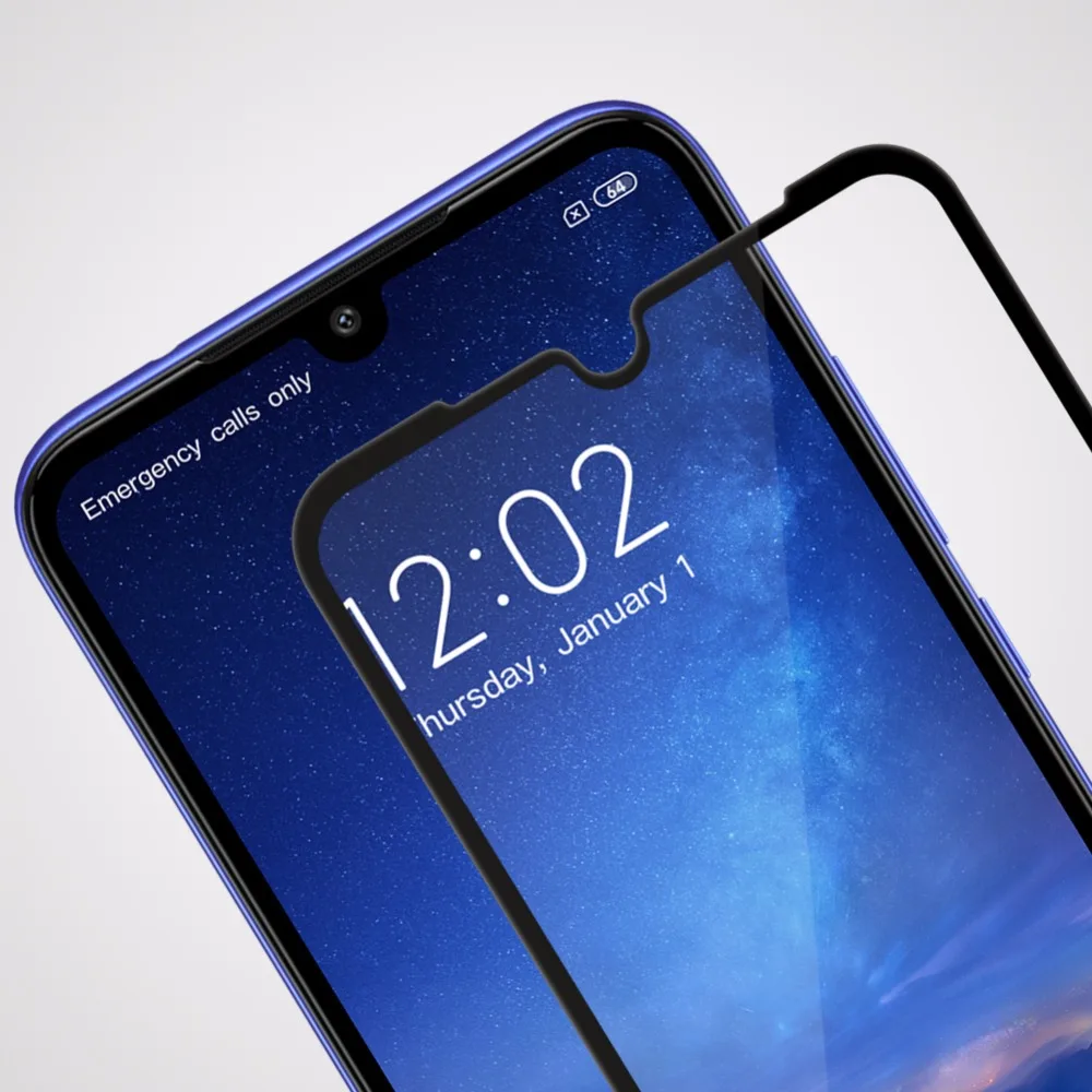 Защитное стекло Nillkin CP + закаленное с полным покрытием для Xiaomi Redmi 7|Защитные