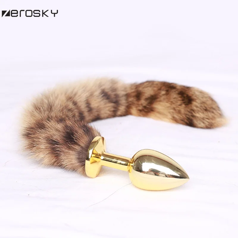 Fairy Cat Tail Anal Pug Fox Buttplug Toys for Women gay Sex Couples buttplug anal Zerosky |