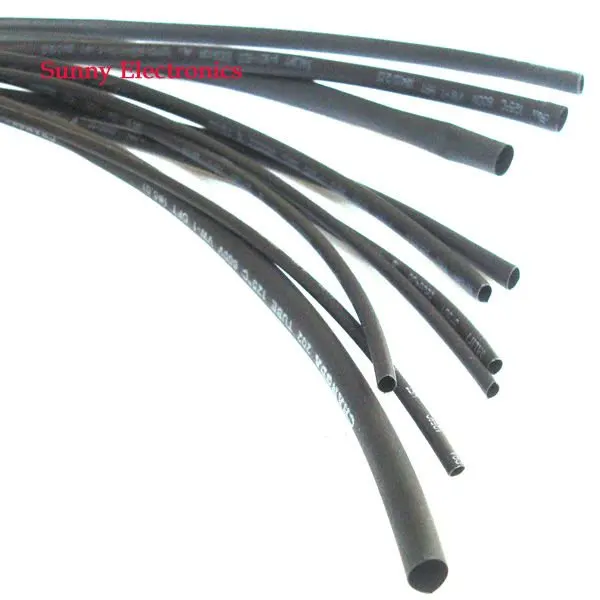 Термоусадочная трубка 10 м/лот 1 мм 2 5 3 4 6 8 мм|cable sleeve|cable sleeve wrapcable sleeving kit |