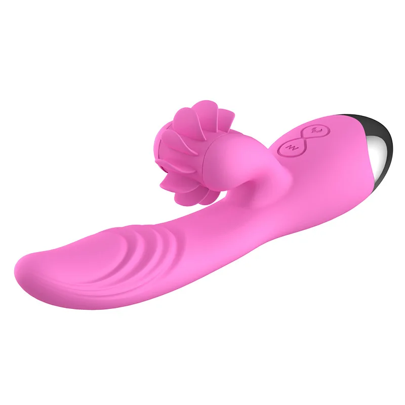 G spot массажный фаллоимитатор секс лизание Клитор Кролик вибратор язык игрушки