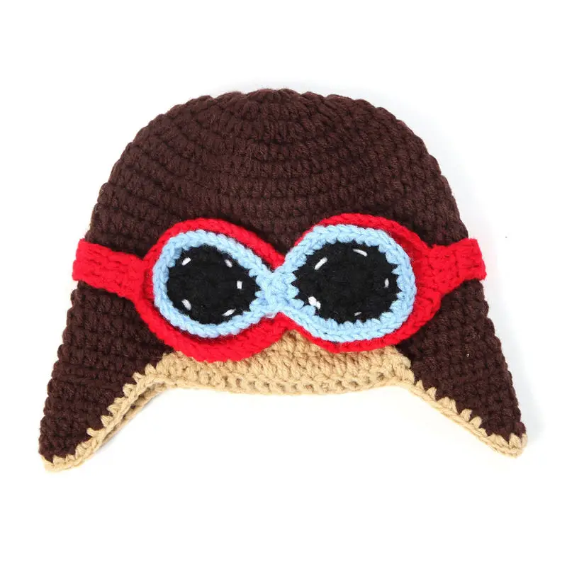 Детская зимняя ручная вязаная шапка крючком с цветами шапочки для маленьких