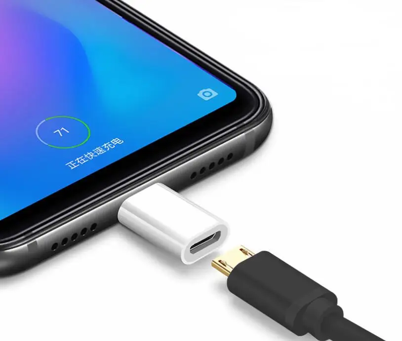 Адаптер 2000 шт./лот с Micro usb Мама на Type C папа конвертер кабель аксессуары пучки для