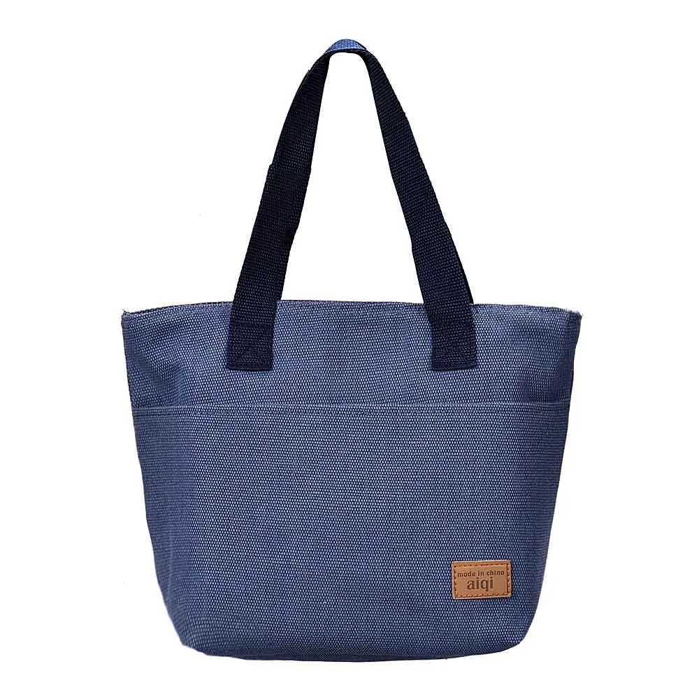 Портативная Термосумка на молнии для еды удобная сумка обеда пикника женщин тоут