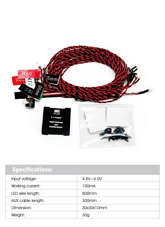 

The 2nd airplane night flighting lights rc airplane parts