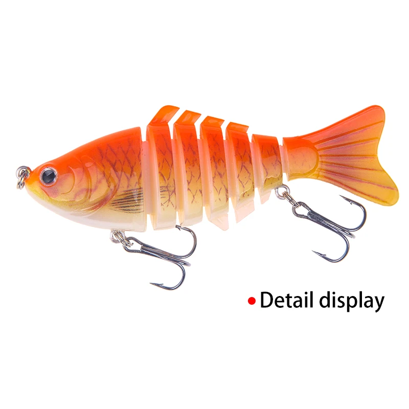 YTQHXY 1 шт. Swimbait рыболовная приманка качественная профессиональная жесткая 100 мм 16 г