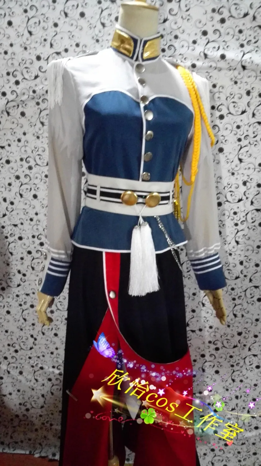 Женский костюм для косплея из аниме АФ Французский Франсуаза хеталия Франс