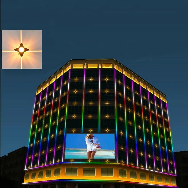 5 Вт узкий пучок LED водонепроницаемый настенный светильник для внутреннего и