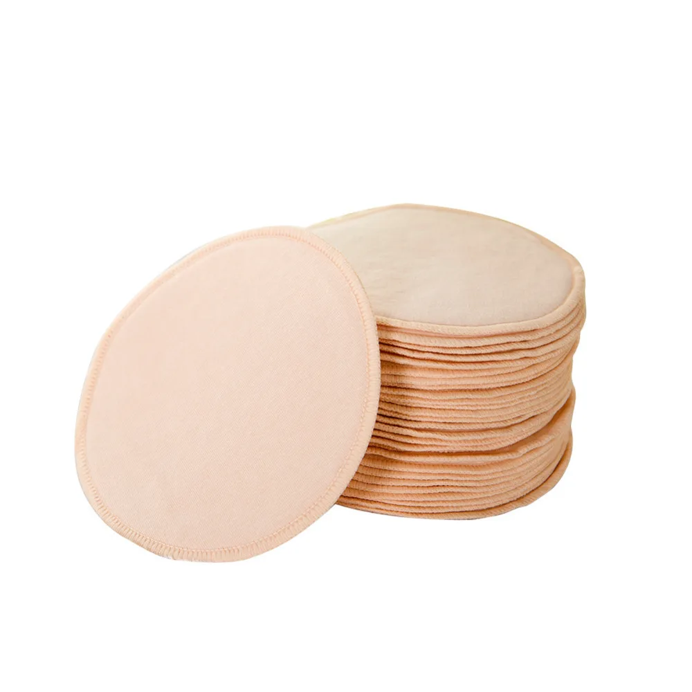 10 шт. хлопковые тонкие Грудное вскармливание колодки дышащие моющиеся