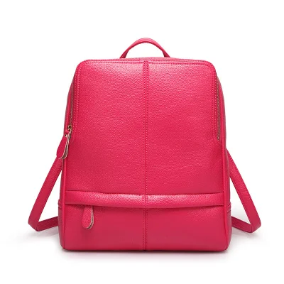 Style 03 Rose QIAOBAO, 4 стиля, рюкзаки,, высококачественный кожаный рюкзак, для отдыха и путешествий, модный рюкзак, корейский, для колледжа, школьная сумка - Цвет: Style 03 Rose