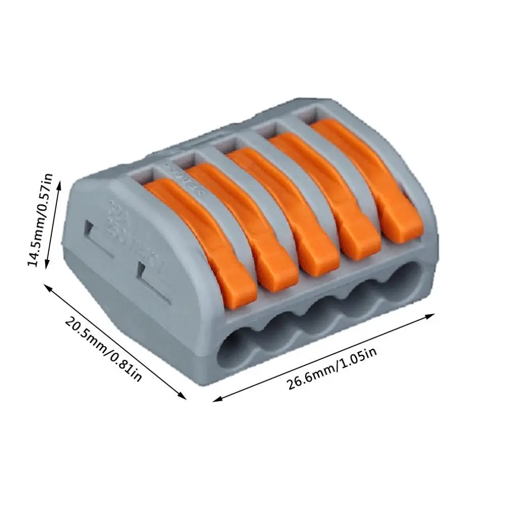Многофункциональный клеммный блок соединитель Pct-215 провод Быстрый разветвитель