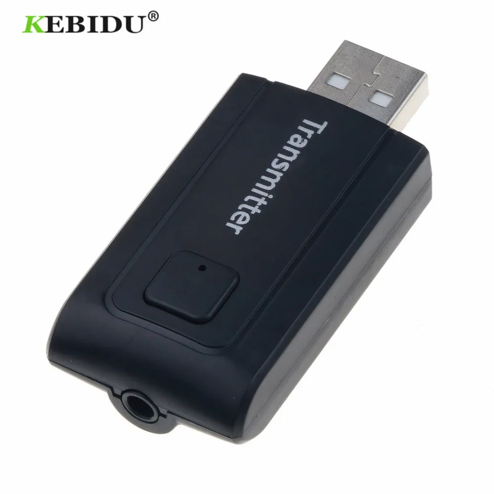 Беспроводной Bluetooth передатчик KEBIDU V4.2 3 5 мм стерео аудио музыка адаптер A2DP для ТВ