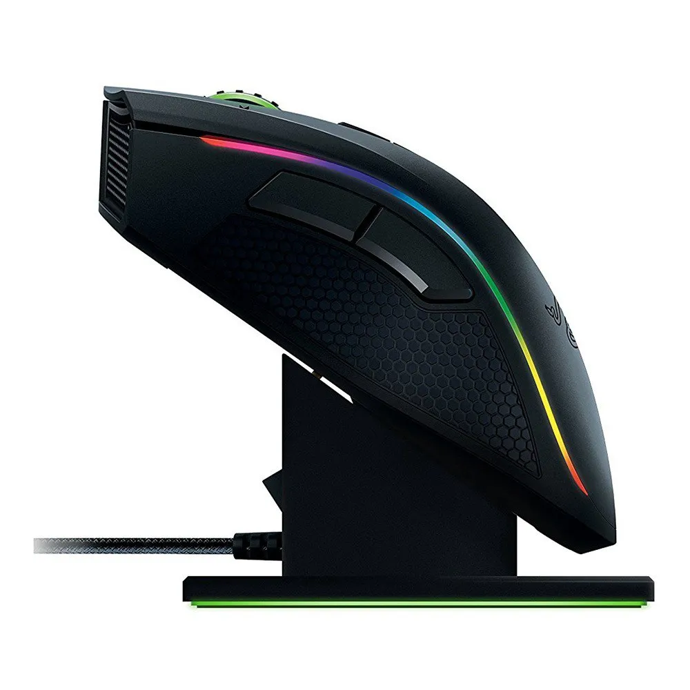 Оригинальный razer Mamba Chroma Professional класс проводной/беспроводной Эргономичный