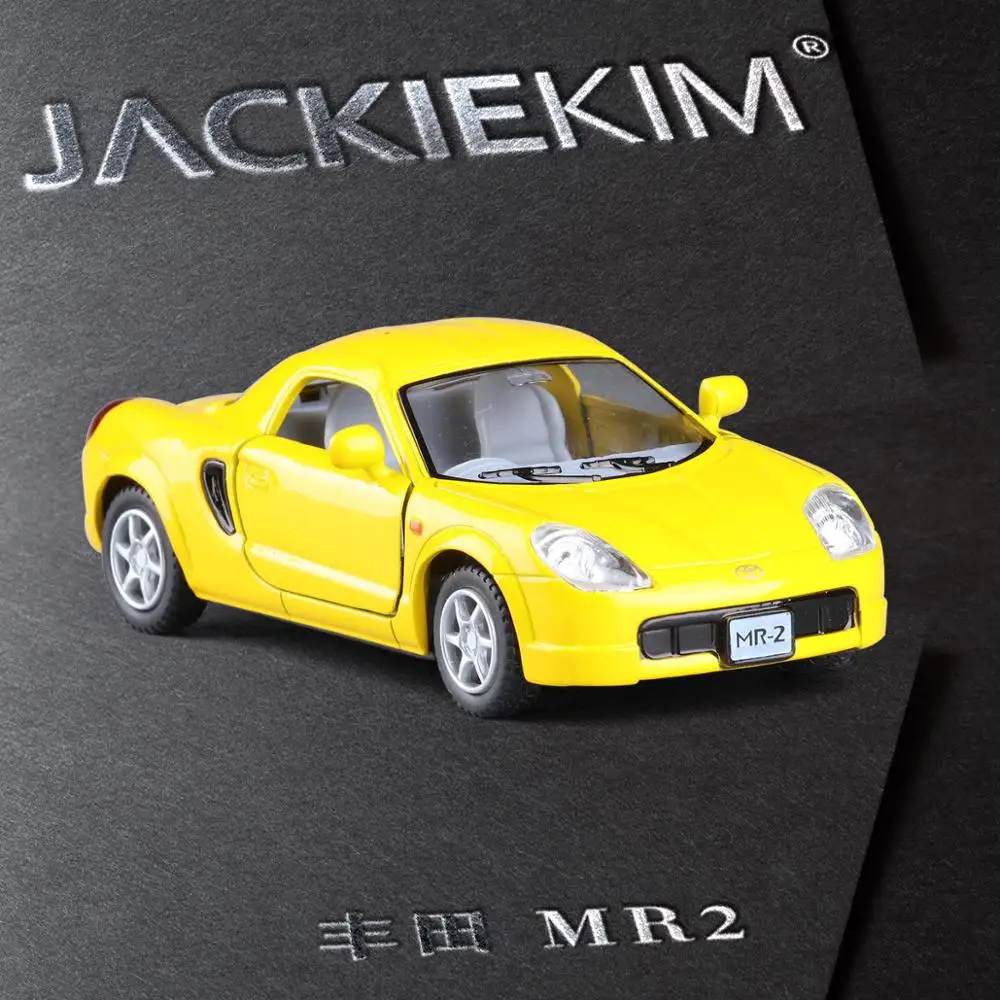 1:32 Масштаб классический TOYOTA MR2 Coupe высокая имитация металла оттягивающаяся назад