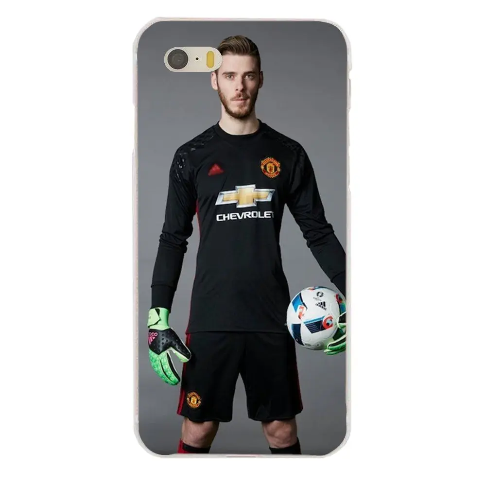 Goldkeeper David De Gea для Xiaomi Redmi Note 2 3 3S 4 4A 4X 5 5A 6 6A Pro Plus TPU чехол мобильного