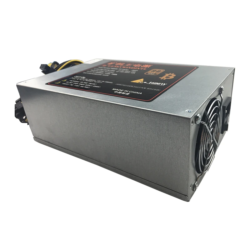 Блок питания для компьютера 1600 Вт блок майнинга биткоинов ПК antminer s7 asic s9 Ethernet