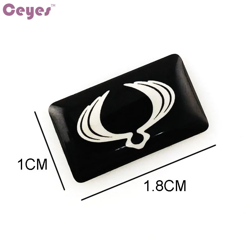 CEYES маленький декоративный значок для автостайлинга автомобиля рулевое колесо