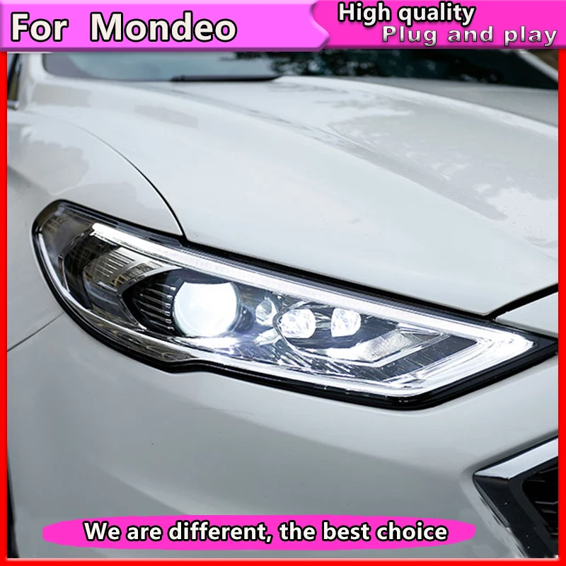 Автомобильный Стайлинг для Ford Mondeo 2016 2018 светодиодный фар нового Fusion фара