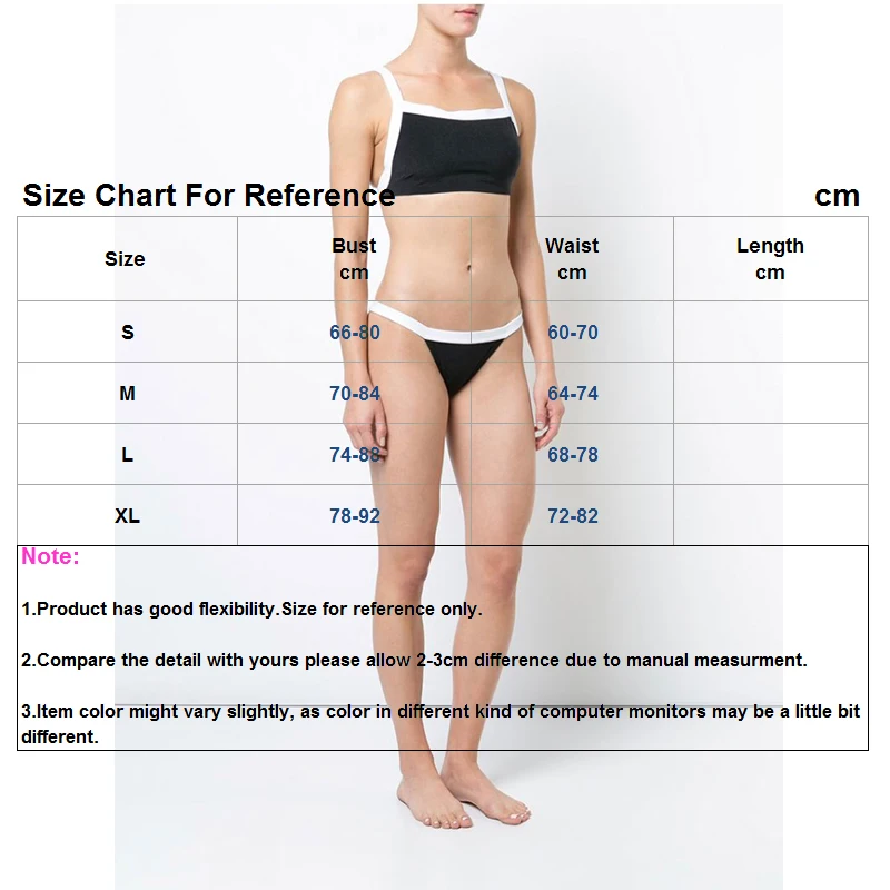 Bikini Set Women Summer Women's Swimwear Bandage Black and White Push-up UnPadded Bra Swimsuit Swimming Suit biquini |